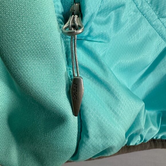 Spyder Vest Womens XL Blue Full Zip Chris Davenport Nylon Shell Puffer Jacket - Picture 3 of 13